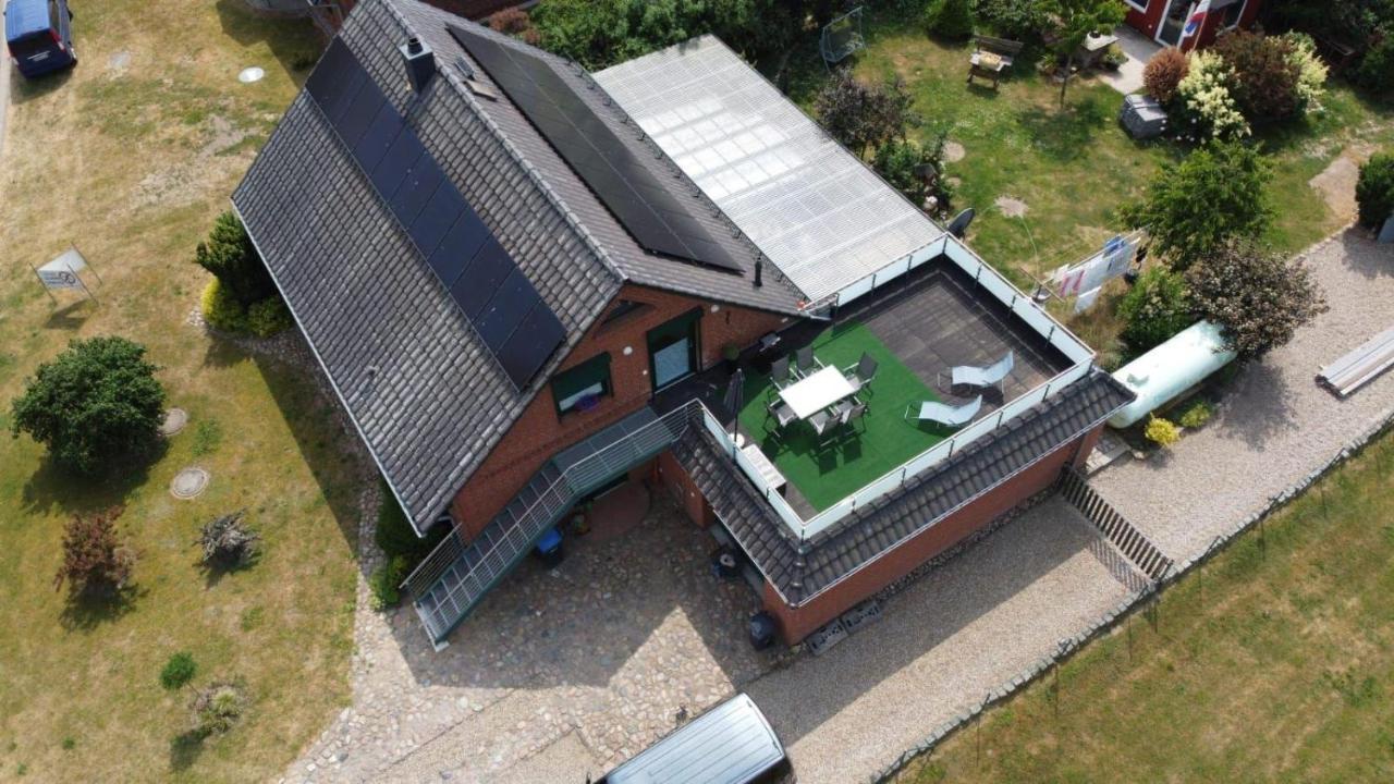 Ferienwohnung-In-Mecklenburg-Am-Kritzower-See-Mit-Ruderboot Kritzow  Exteriör bild